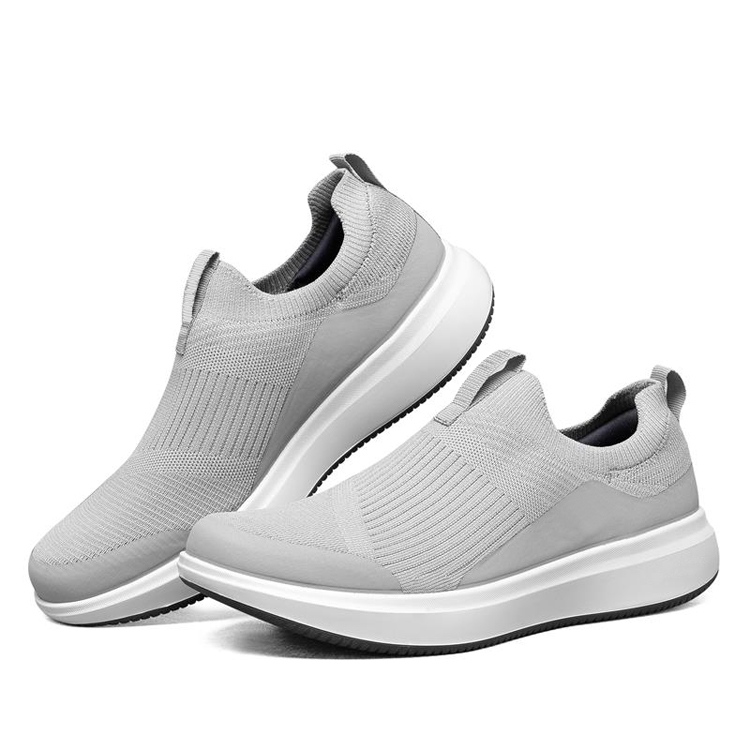 China Footwear Fashion Breathable Outdoor Zapatos Comfortable  Light Weight Slip On Men's Casual Shoes
