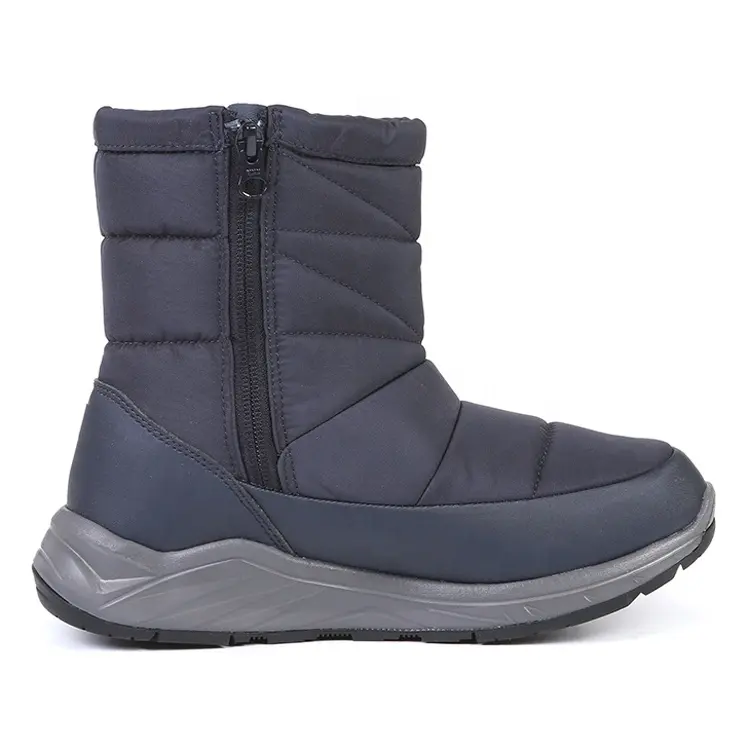 China OEM ODM Service Hot Selling Wholesale Men Women Warm Winter Snow Boots with Zip