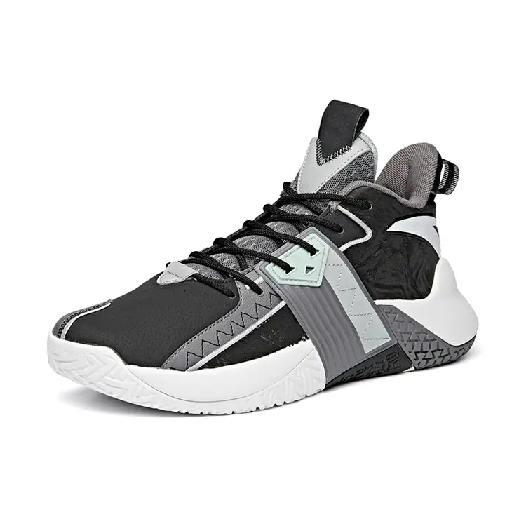 China Supplier Custom Brand Fashion Styles Adult Sport Mens Basketball Shoes