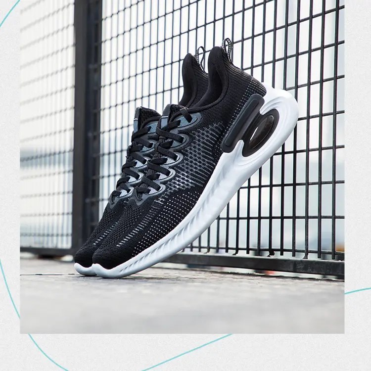 Fujian Factory Wholesale Zapatos Hombre Braethable Soft Jogging Mens Trail Running Shoes