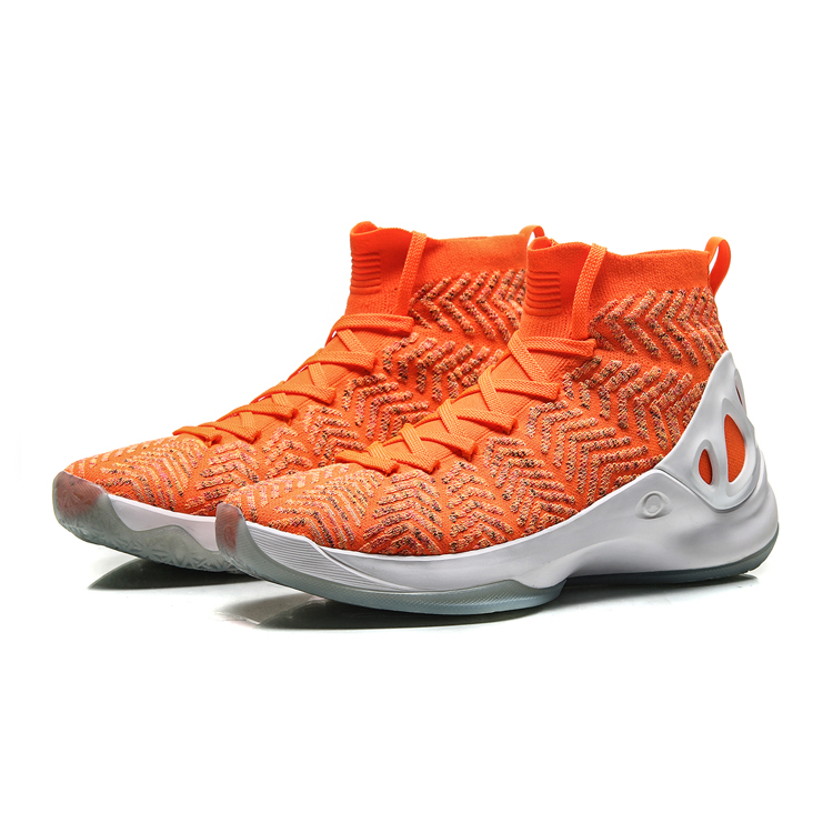 2021 Stylish Professional Anti Slip Men Sneaker High Upper Basketball Shoes